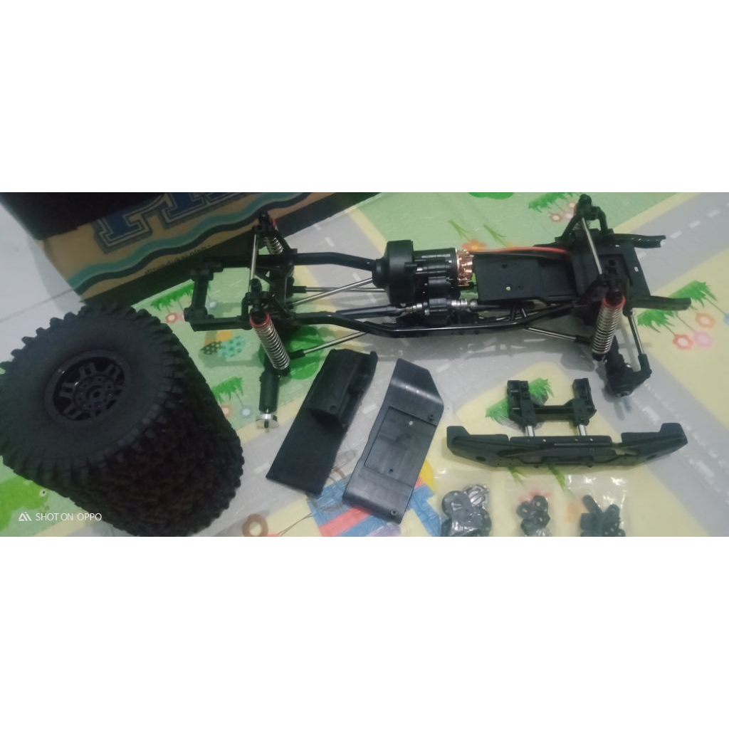 chassis scx 10 II injora austar WB 313mm