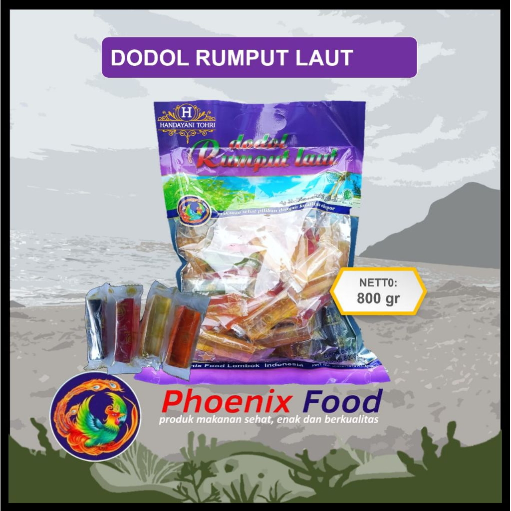 DODOL RUMPUT LAUT 800 GRAM LOMBOK