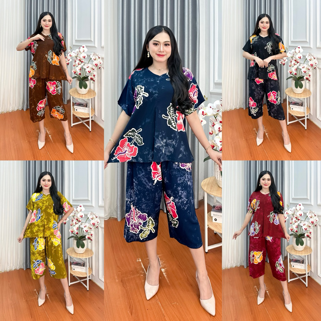 SETELAN KULOT SUPER JUMBO/ SETELAN SUPER JUMBO BATIK