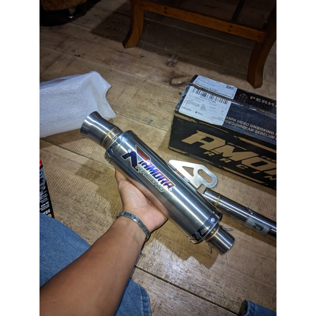 KNALPOT MOTOR RACING