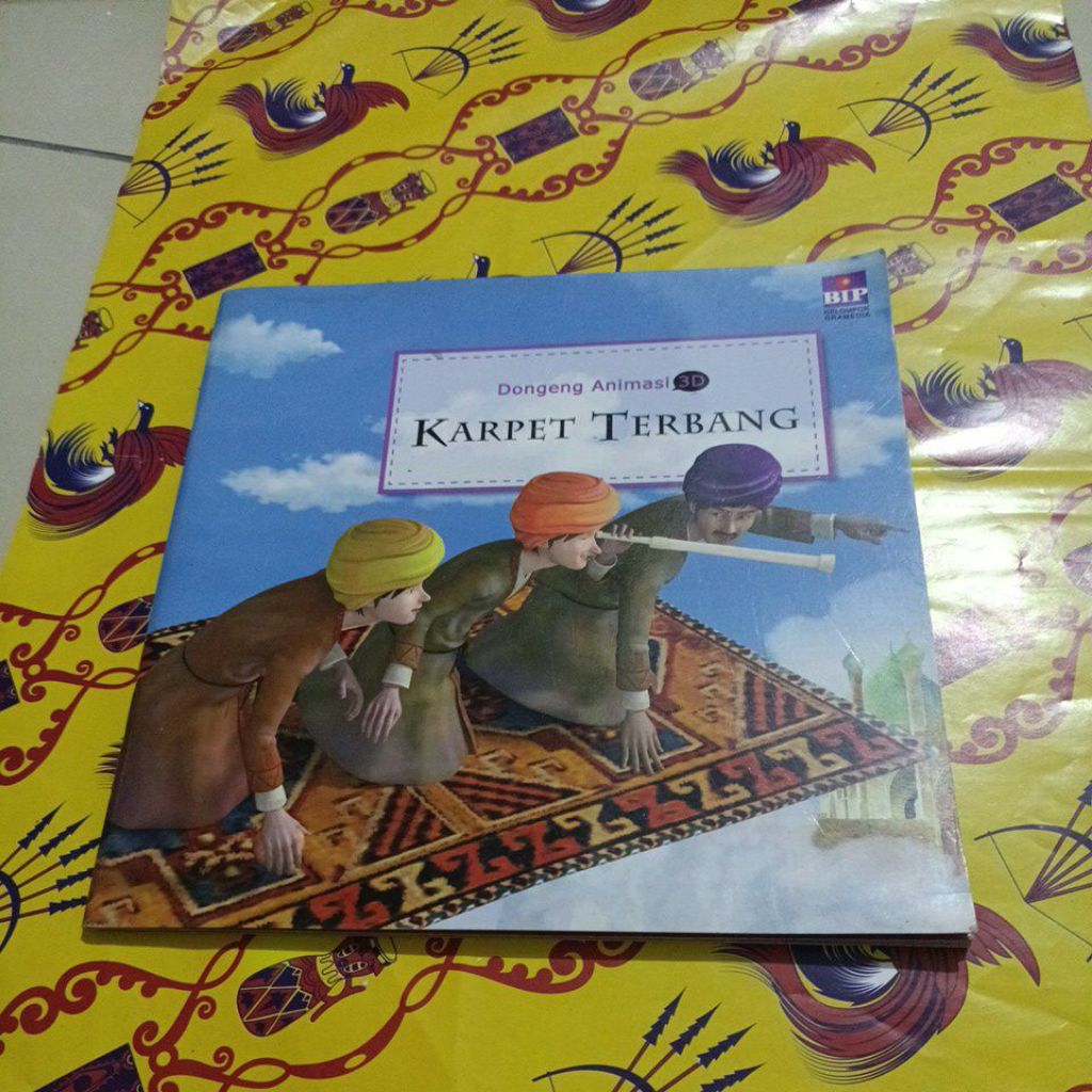 Buku Dongeng Animasi - Karpet Terbang