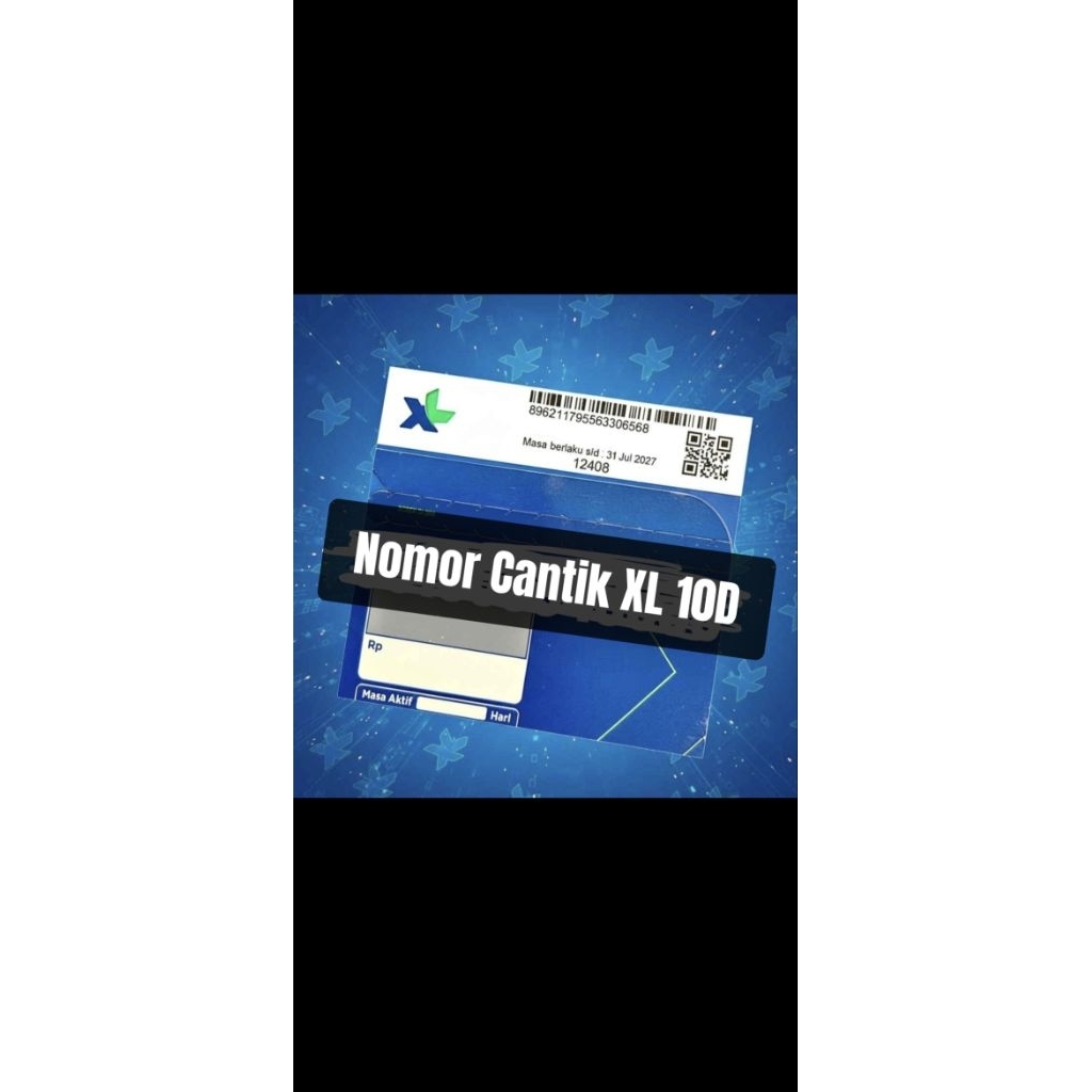 Nomor Cantik XL Prabayar 10 Digit