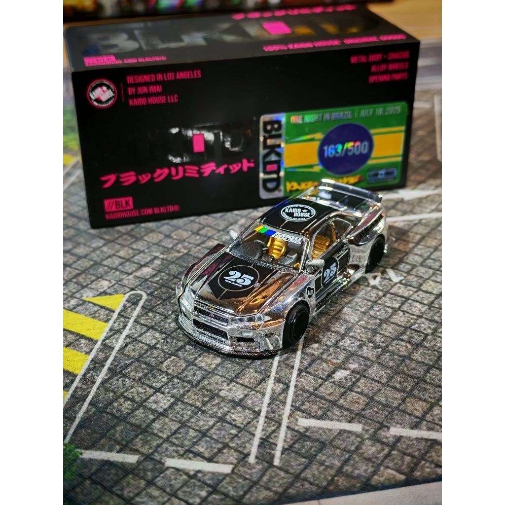 Kaido House R34 BLKLTD Brasil R34 Blk Brazil KHMG205