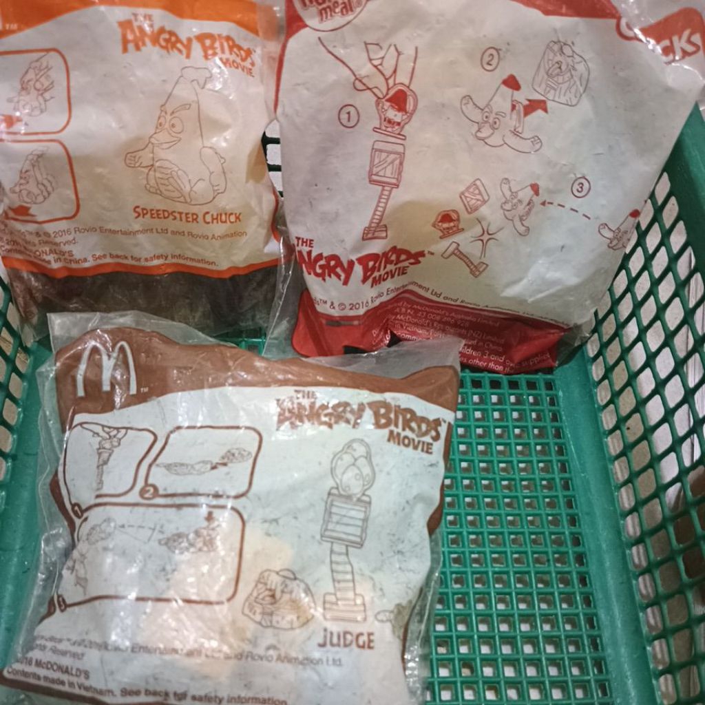 Angry birds Mcd mainan PL 003