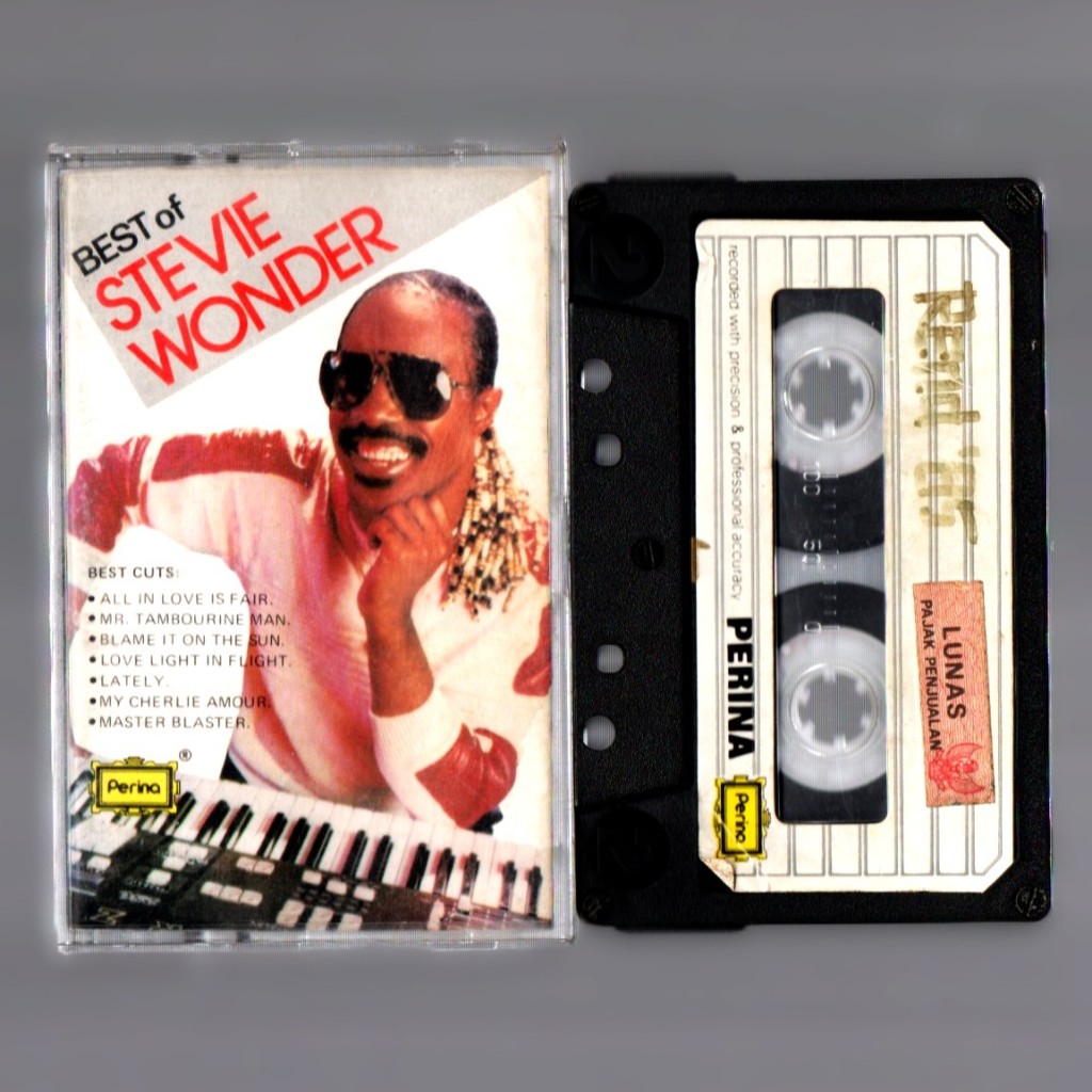 Kaset Pita Barat - Stevie Wonder // The Very Best Of - Tape Tested