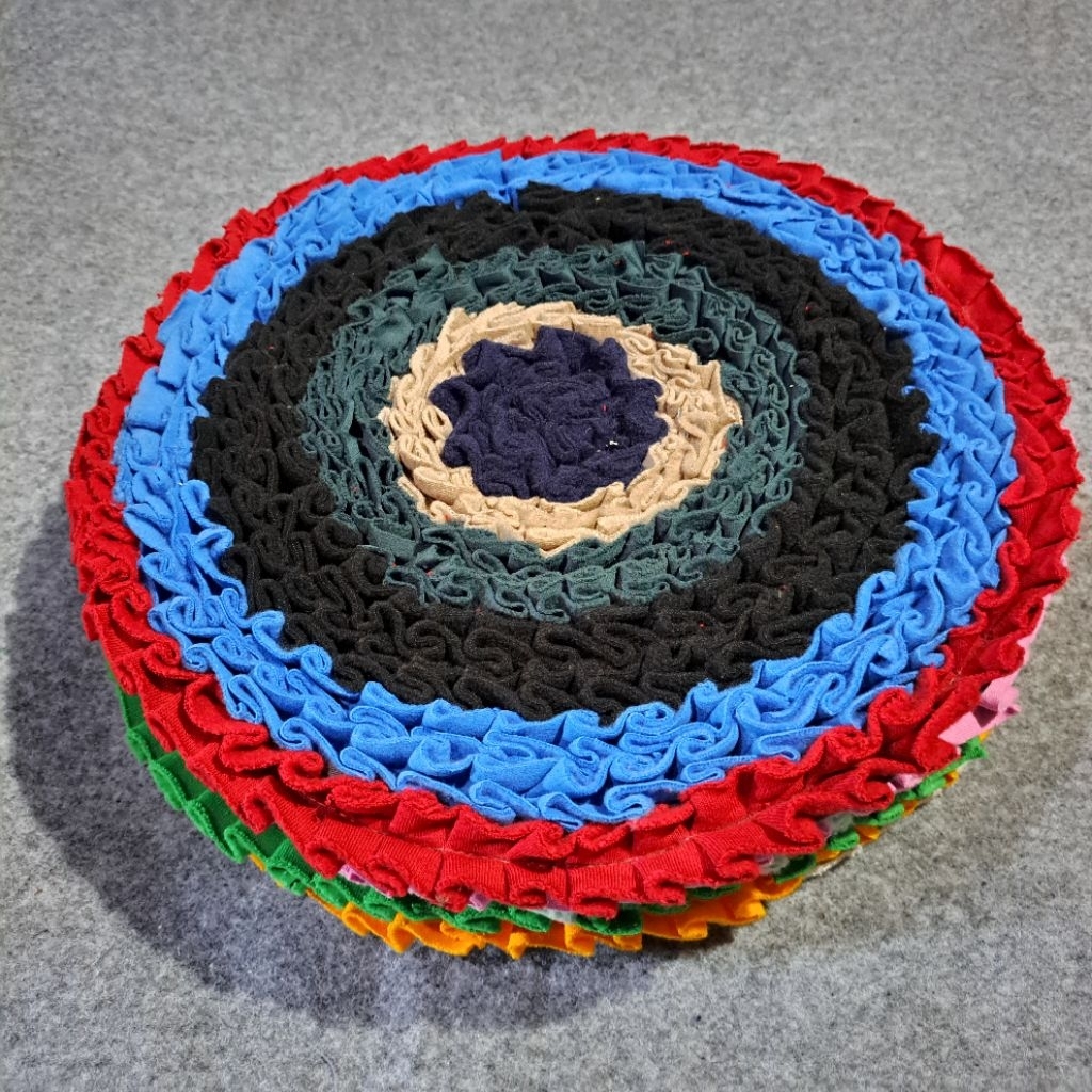 Keset rintik jambul bulat 45cm - keset lantai antislip