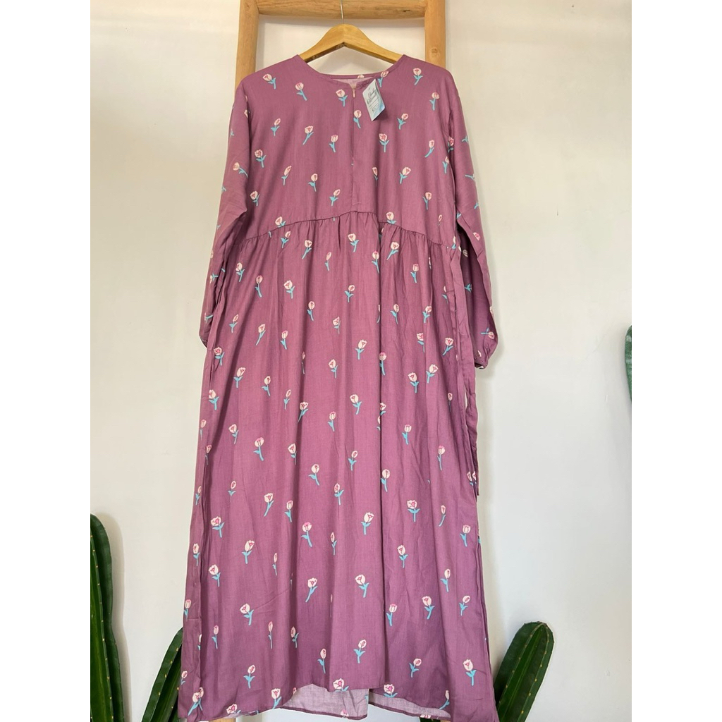 DRESS RAYON UNGU LILAC 1750