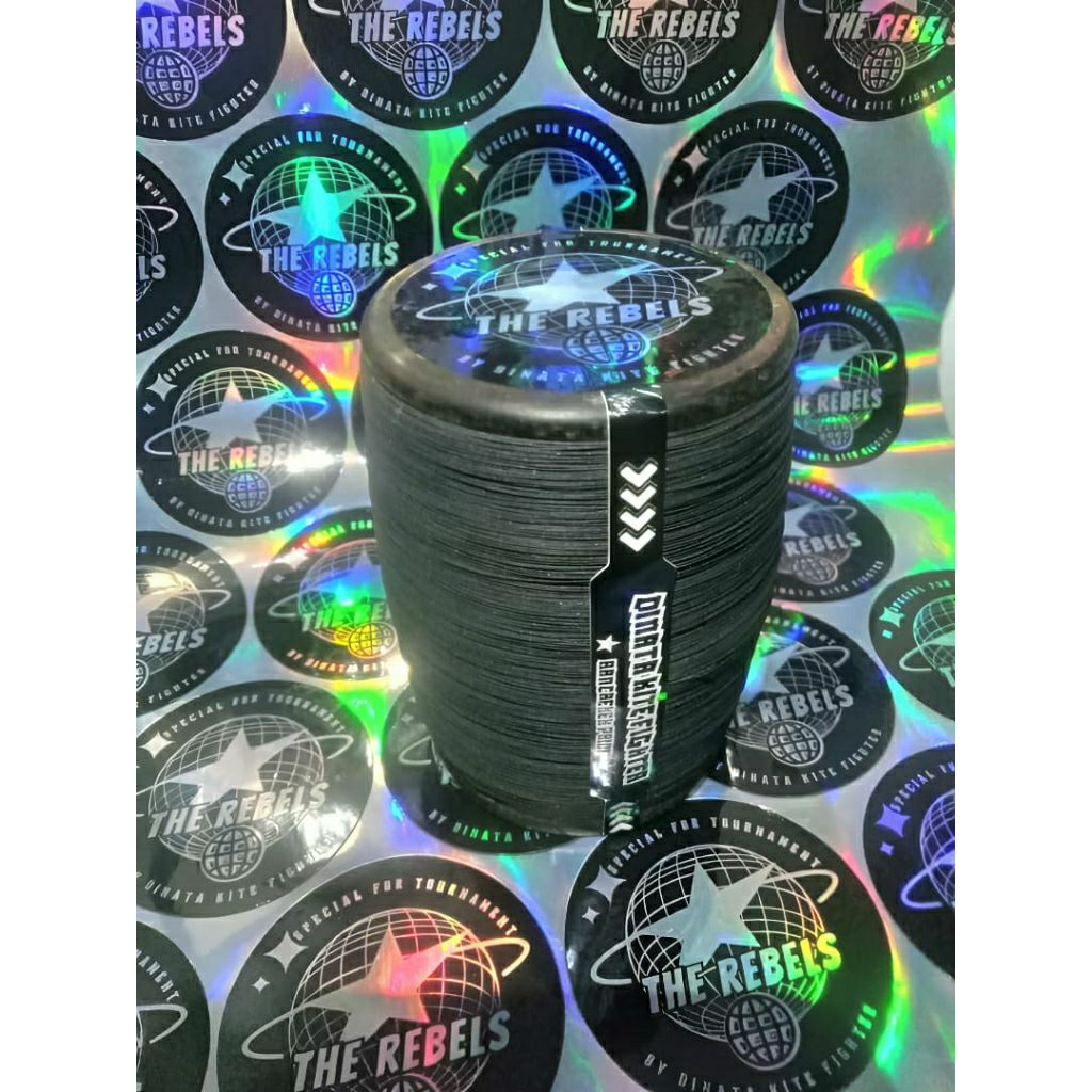 GELASAN MATOT BLACK MONSTER 022 6000 Yard ( TEKSTUR HALUS )