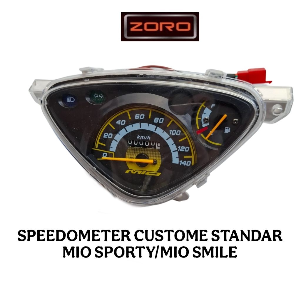SPEEDOMETER JARUM MIO SPORTY 5TL / MIO SMILE SPEEDOMETER CUSTOME THAILAND MIO SPORTY ZORO IMPOR