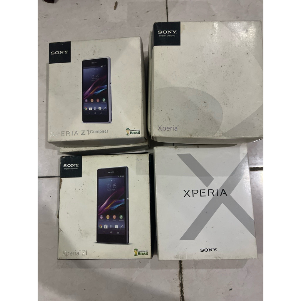 Dus kardus box xperia z1 xperia z1 compact xperia X xperia z3 xperia z4 xperia z5 xperia zr