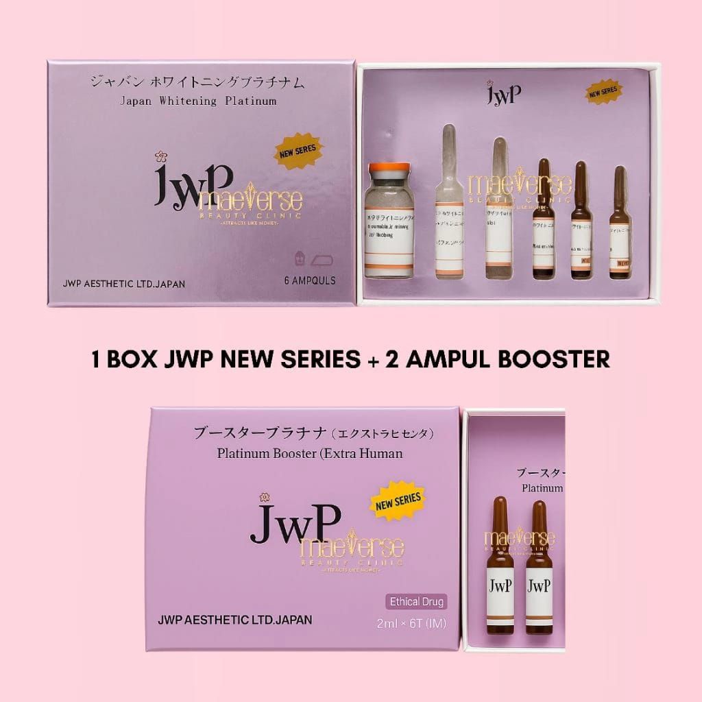JWP NEW SERIES ORIGINAL 100% GARANSI | Japan Whitening Platinum NEW AMPUH TERBUKTI