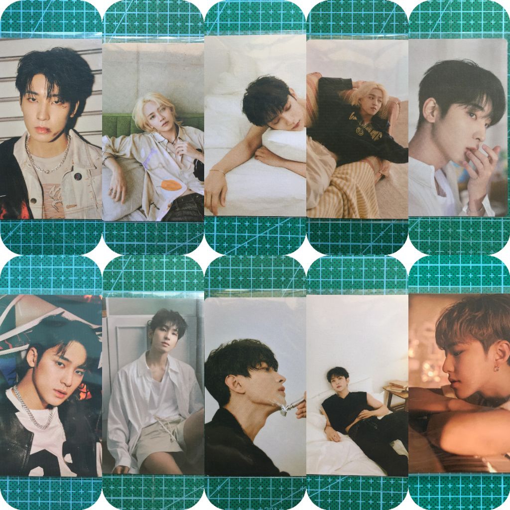 WONWOO MINGYU JOSHUA SCOUPS DK JEONGHAN Official Photocard Seventeen "Attacca" Carver pc booklet
