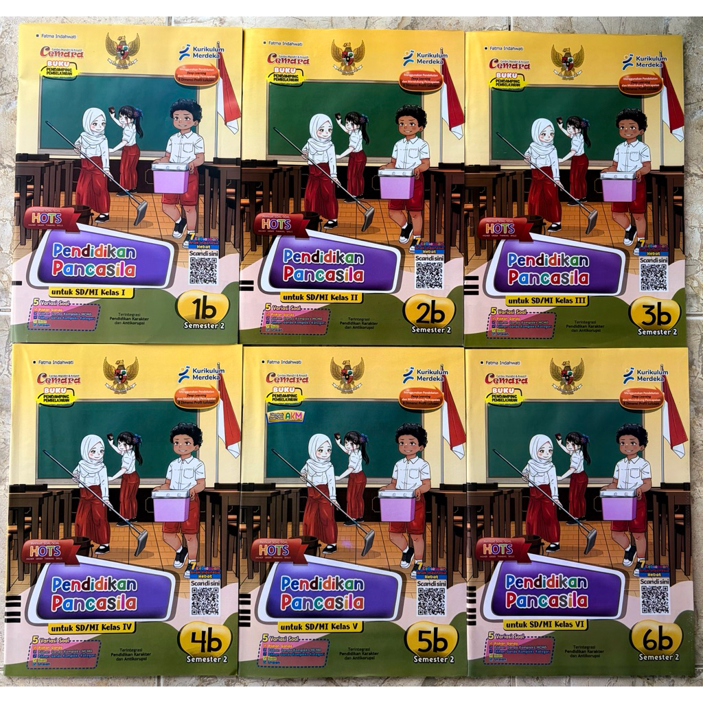 LKS CEMARA KELAS 1-6 SD/MI SEMESTER 2 TA 2025-2026 KURIKULUM MERDEKA