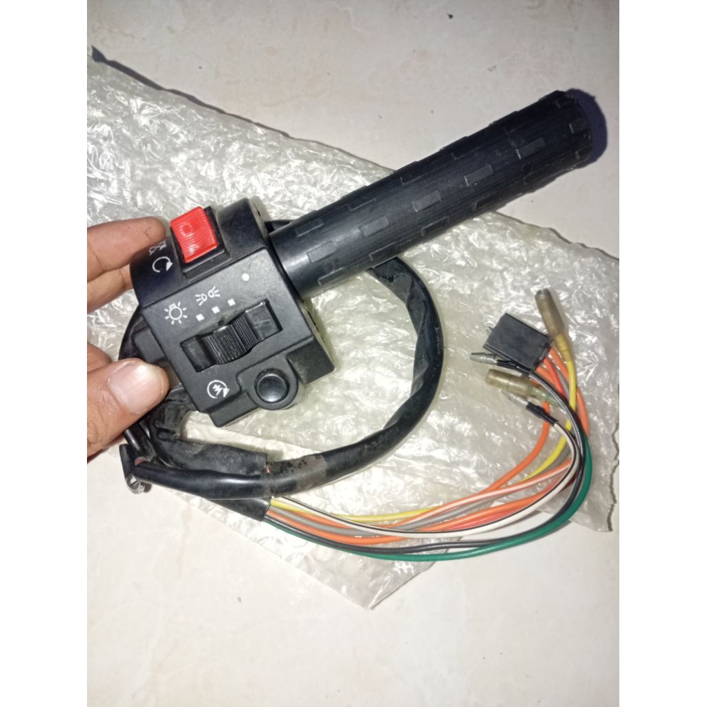 holder gas kanan aplikasi twin cb cb175 cb200 gt gt185 kz kz200 binter merzy nos