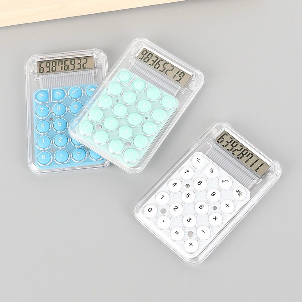 Kalkulator Mini 3D / Kalkulator Portabel Aritmatika / Calculator Mini Pocket Size / Kalkulator Warna
