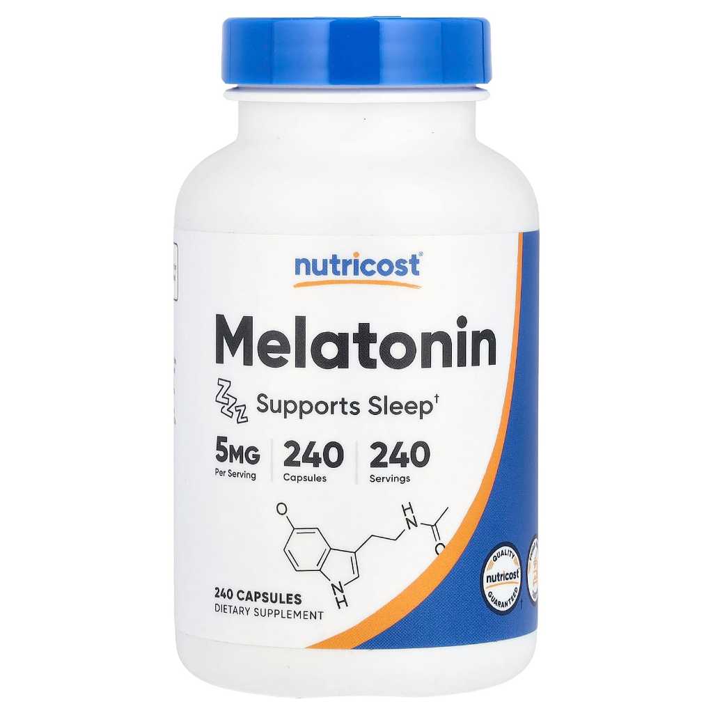 Nutricost Melatonin 5 mg 240 Capsules