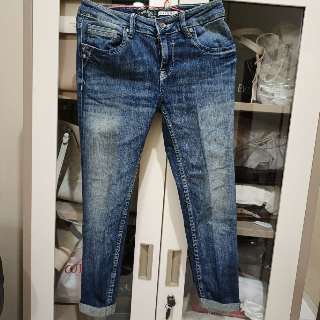 PRELOVED X-EIGHT DENIM ,CELANA JEANS WANITA