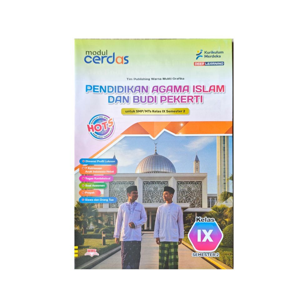 Lks Cerdas Pendidikan Agama Islam Kelas  9 SMP Smt 2 Kurmer  Terbaru Murah