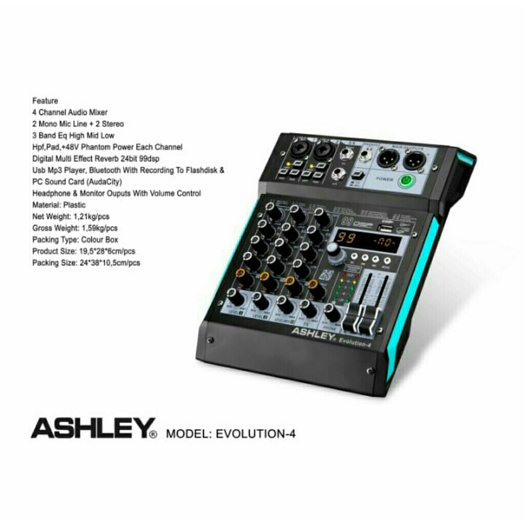 Mixer Ashley Evolution 4 Evolution 4 Original