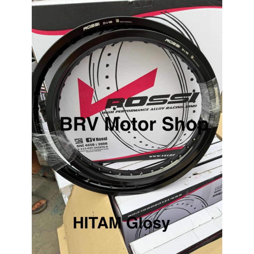 Velg 18-21 16-19 Velg Trail 18-21 Dan 16-19 lubang 36 Glossy