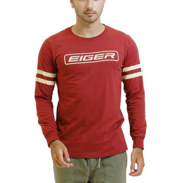 Kaos Lengan Panjang Eiger1989 K.Riding Stripside T-Shirt - Original
