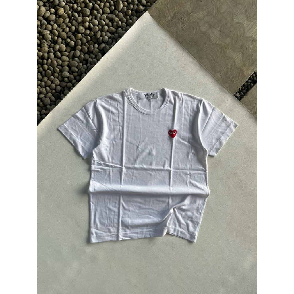 kaos play CDG red heart 100% original guarantee