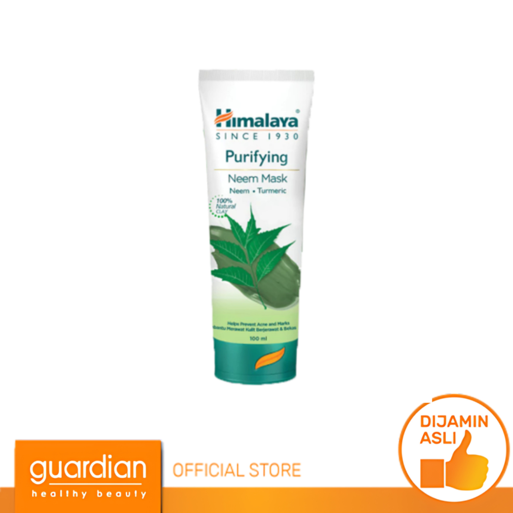 HIMALAYA HERBALSS Purifying Neem Mask 100ml Masker Wajah untuk Jerawat Acne Skincare