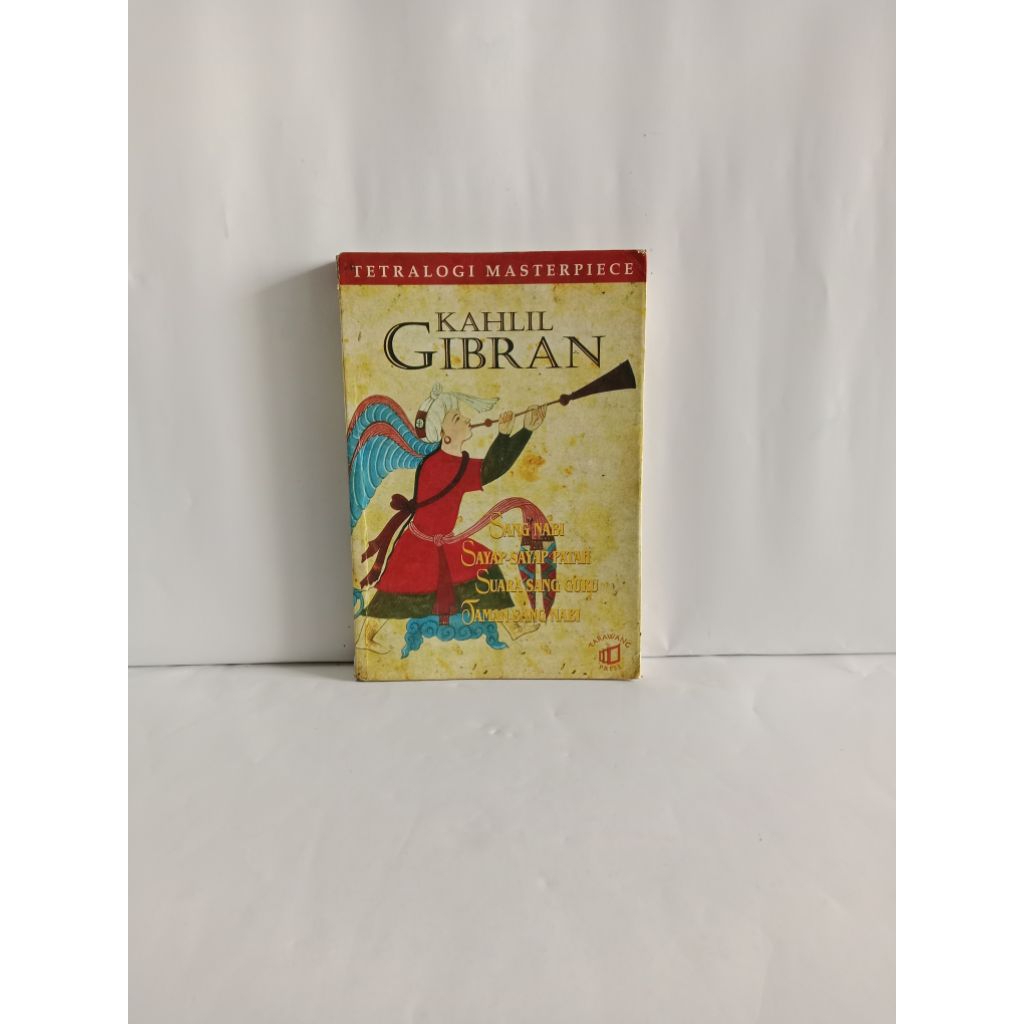BUKU ORIGINAL TETRALOGI MASTERPIECE KAHLIL GIBRAN SANG NABI, SAYAP&SAYAP PATAH, SUARA SANG GURU TAMA