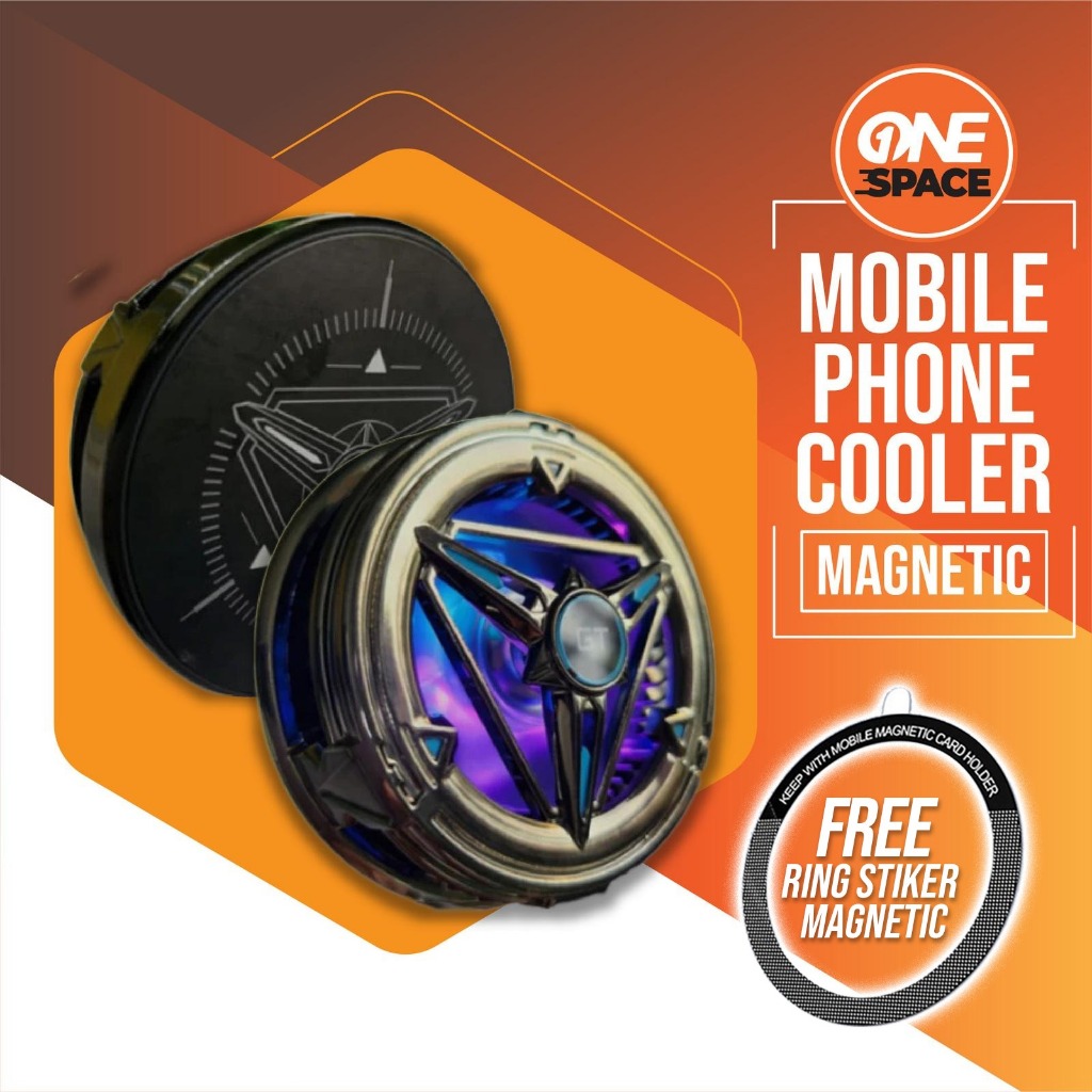 Fan Cooler HP Gaming Infinix MagSafe RGB Fan Magnetik