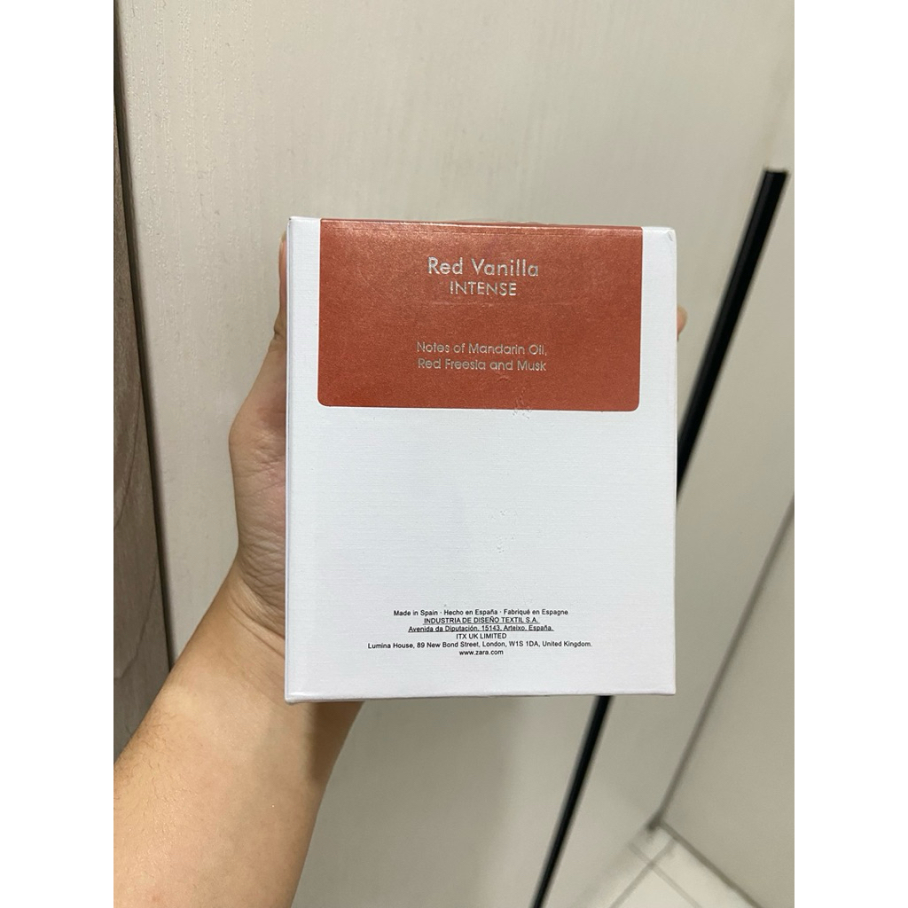 Zara EDP Red Vanilla Intense Ori 90ml