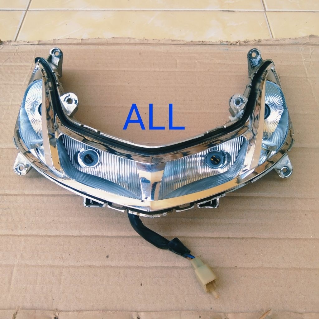 REFLEKTOR lampu senja sen original riting yamaha mio smile, reflektor yamaha mio smile