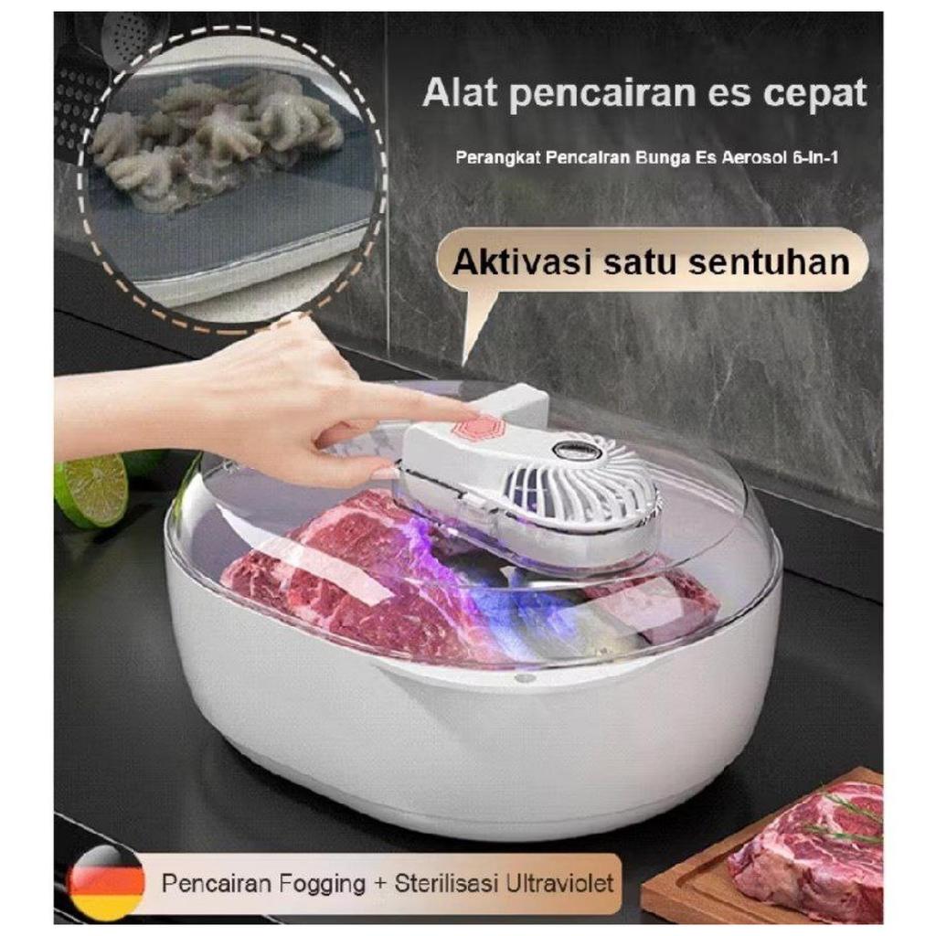Artefak Pencairan 6-In-1/Pencairan Daging Steak Konduktor Panas/Pelat Pencairan Rumah Tangga Cepat P