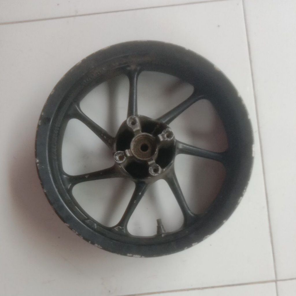 Pelek Pelek Recing Depan Honda Scoopy Ring 12 / Seken Original Copotan