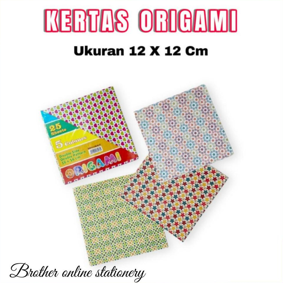 BOS Origami GASTA Motif / Kertas Lipat / Kertas Origami