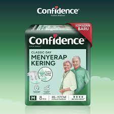 PAKET HEMAT CONFIDENCE Classic Day Night POPOK DEWASA M 8 L 7 XL 6 PAKET HEMAT [MINIMAL BELI 3 BALL]