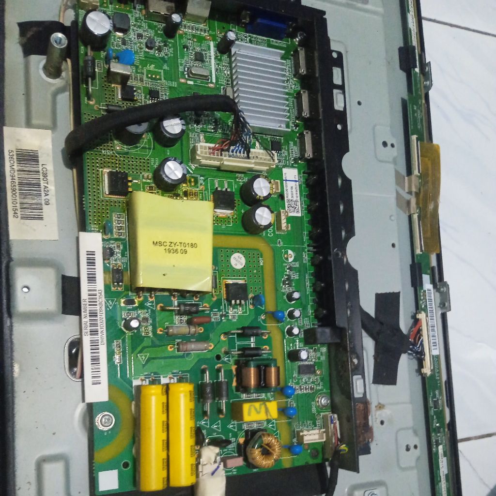 mesin tv aqua 40 inc