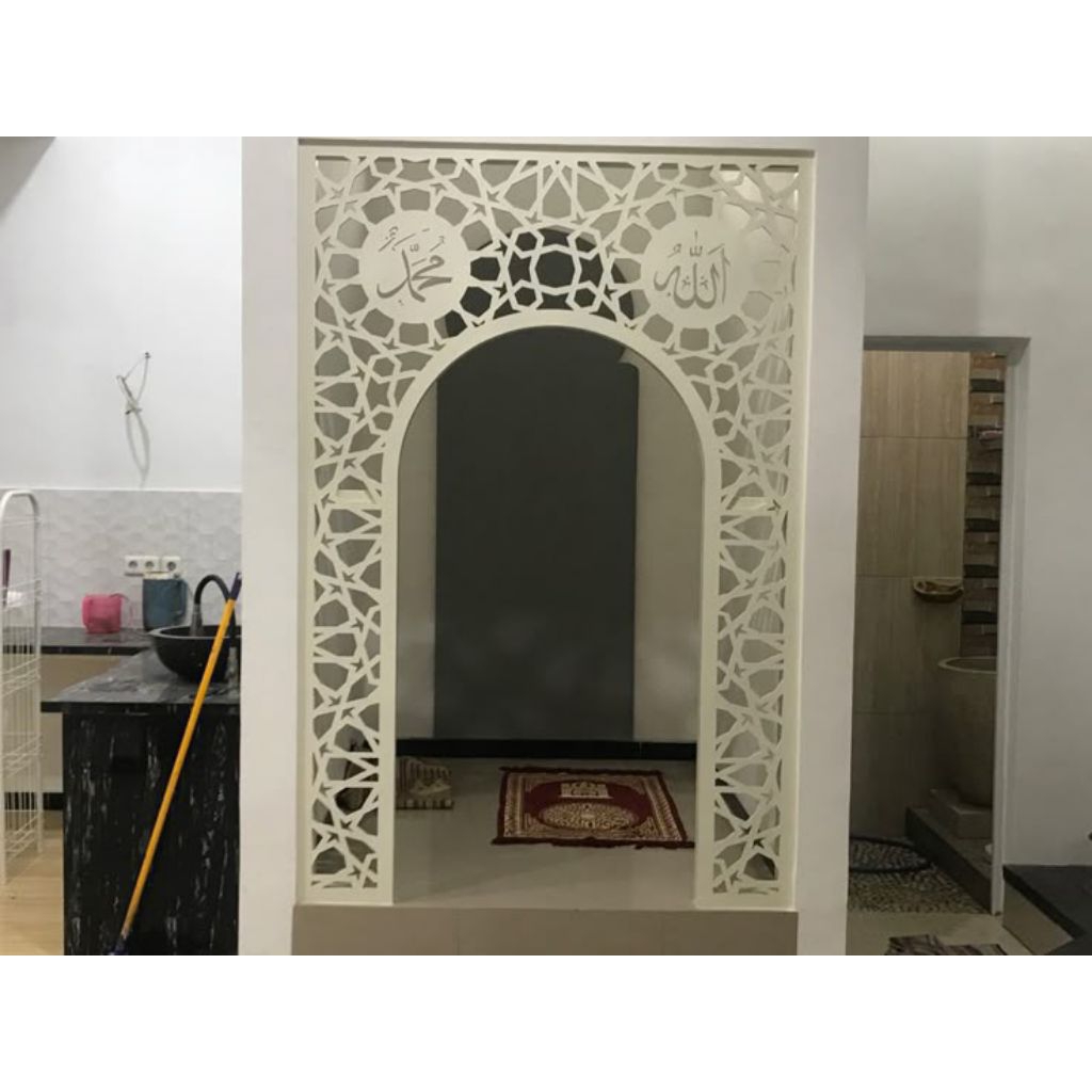Jasa Produksi krawangan Mihrab Masjid