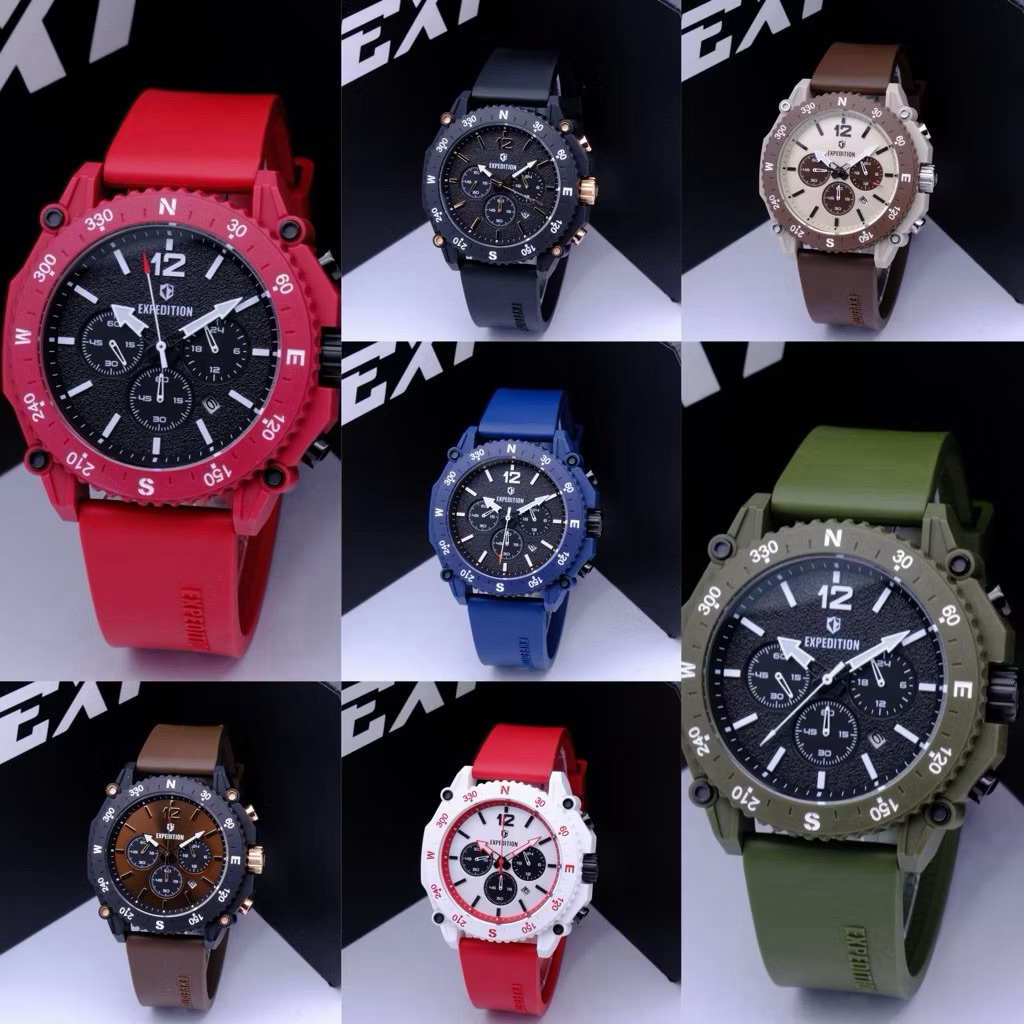 JAM TANGAN EXP 3009GC ECO ORIGINAL / E3009GC ORIGINAL / EXPEDITION E3009 ECO CERAMIC