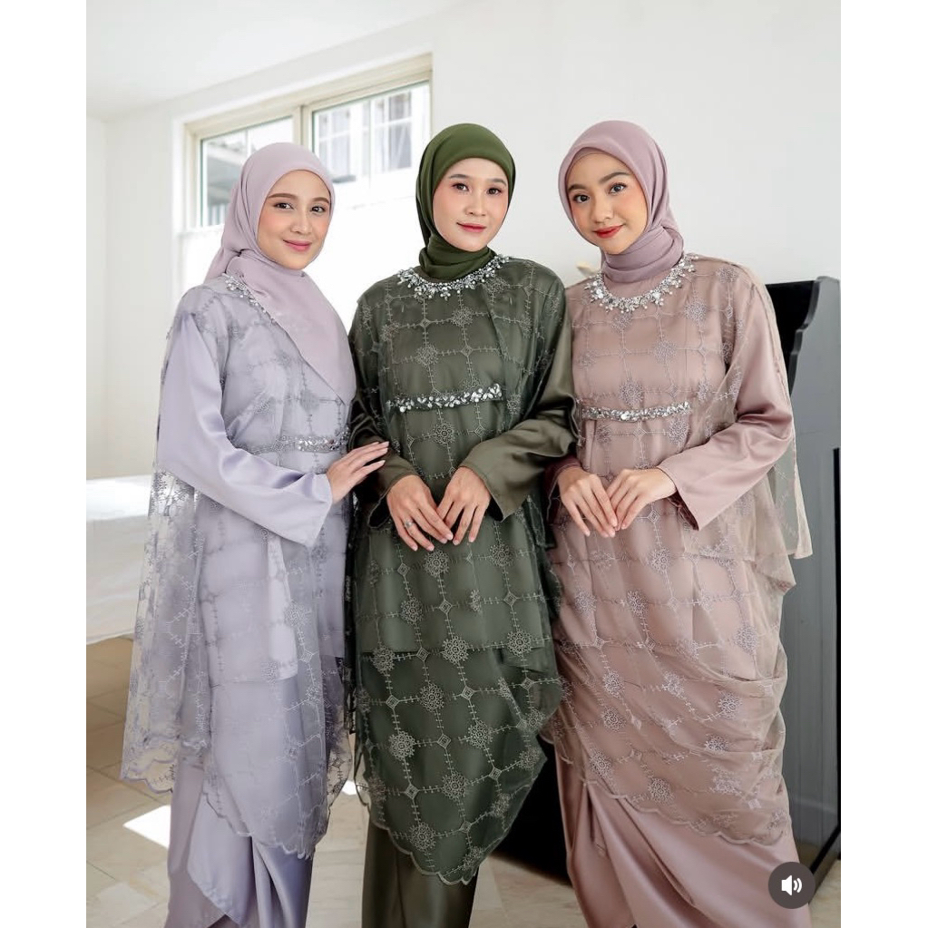 SET INNER & OUTER BRUKAT / DRESS KONDANGAN