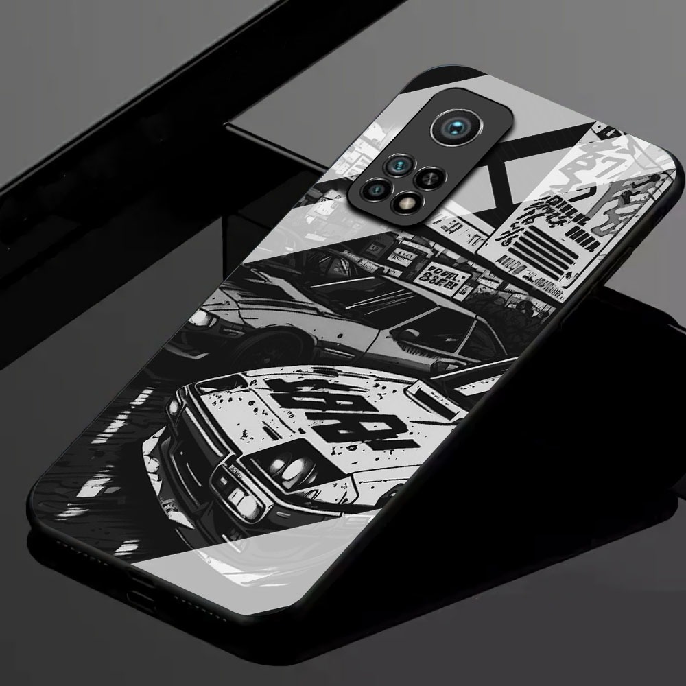 [ AZ06 ] Softcase Glass Kaca Kilau Untuk HP XIAOMI MI 10T 5G / MI 10T PRO 5G - XIAOMI MI 10T 5G / MI