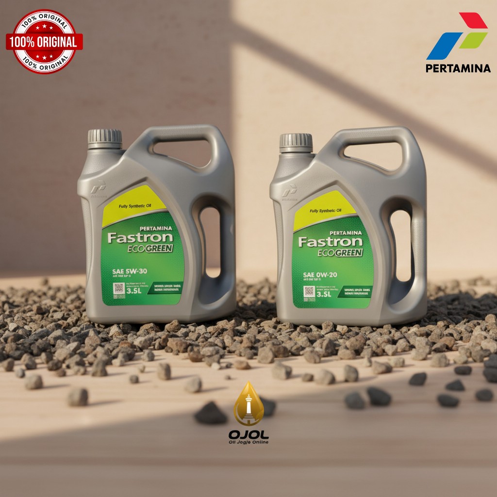 Pertamina Fastron Eco Green 0W-20 | 5W-30 3,5 Liter ORIGINAL