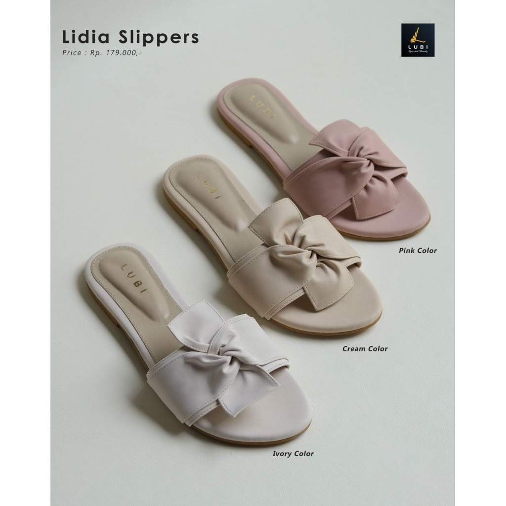 Lubi Lidia Slippers Slippers Lubi Slippers Terbaru Sandal Lubi Sandal Terbaru