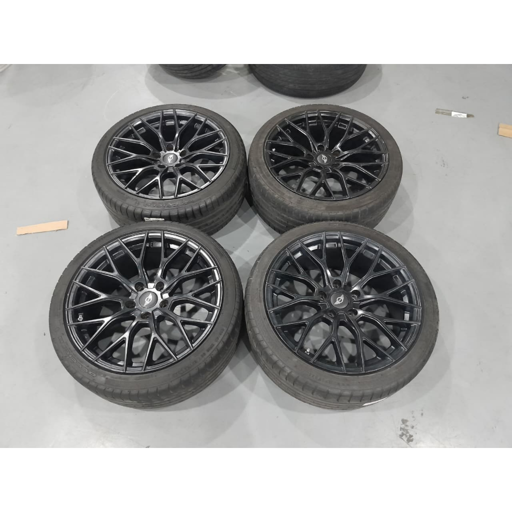 VELG MOBIL SEKEN RING 18 RACING MINI R18 5X114 (VELG SAJA) INNOVA CAMRY CIVIC ALPHARD WULING HRV CRV