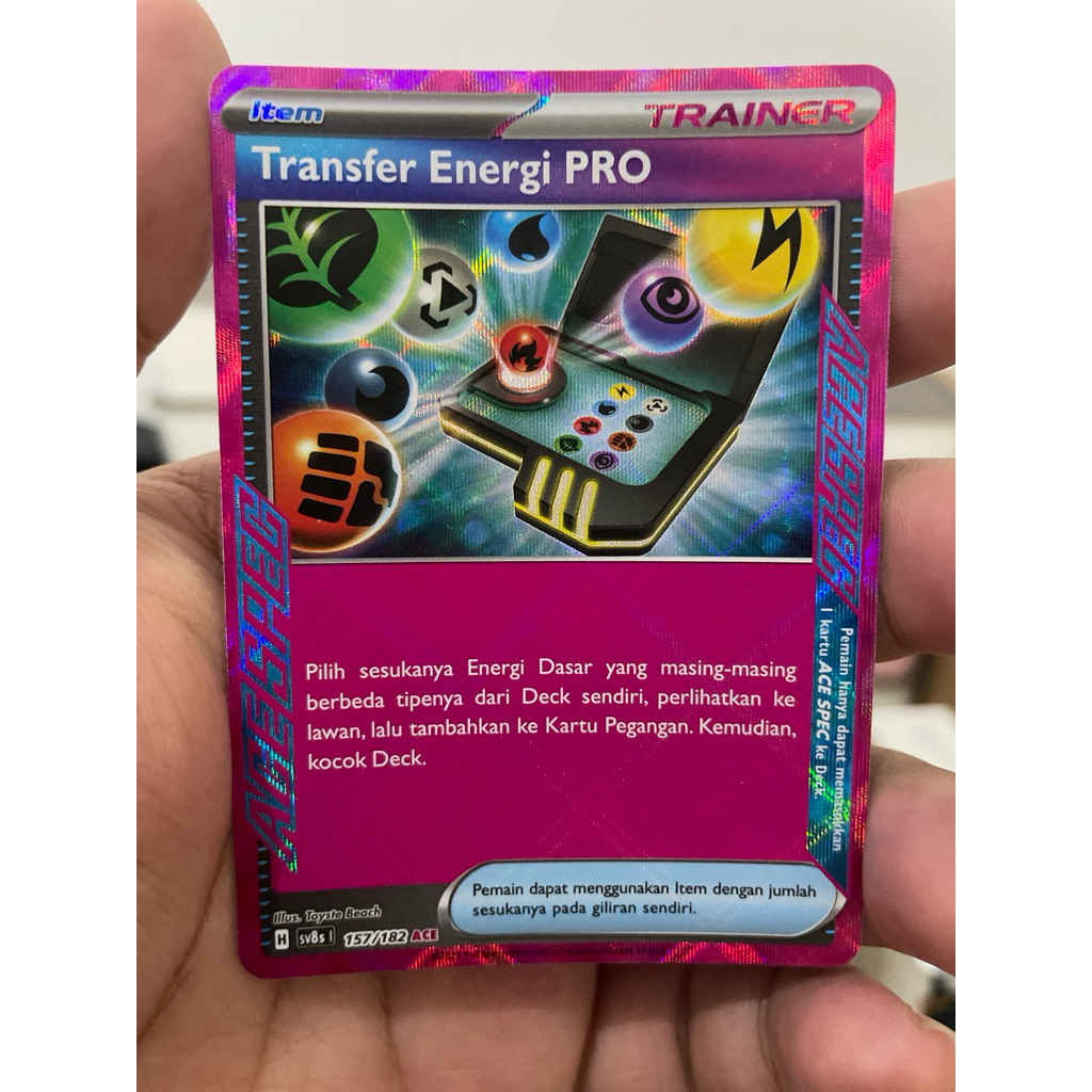 Transfer Energi Pro ACE SPEC - TCG Pokemon Indonesia