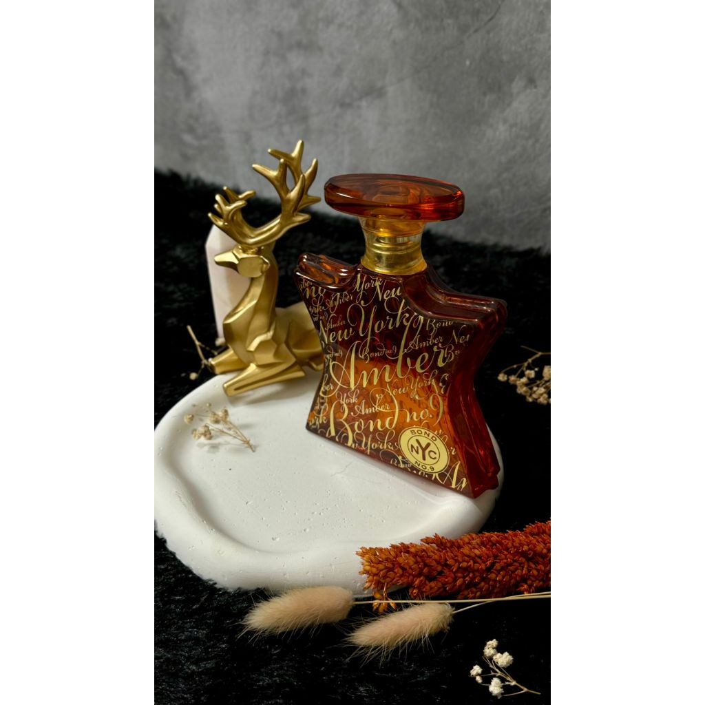 Preloved Bond No. 9 New York Amber for Men/Pria and Women/Wanita Unisex Perfume/Parfum Eau De Parfum