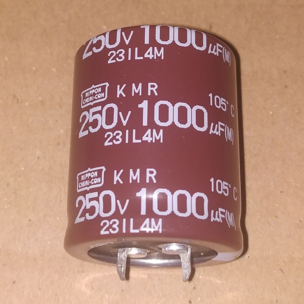 C Elco Elko 1000uF 250V 1000 uF 250 V Nippon Chemicon
