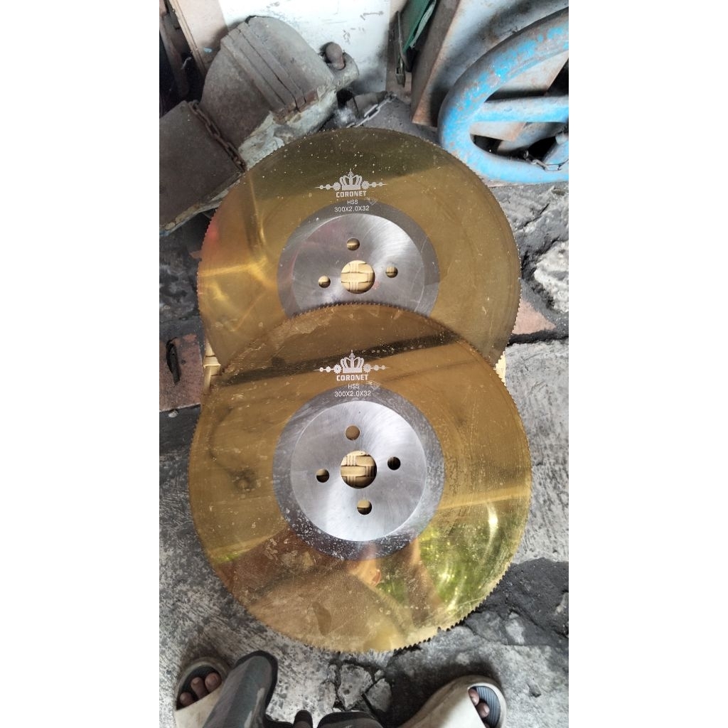 CORONET-HSS DMo5 PISAU GERGAJI BAHAN PISAU SESET CORONET HSS 300X2.0X32