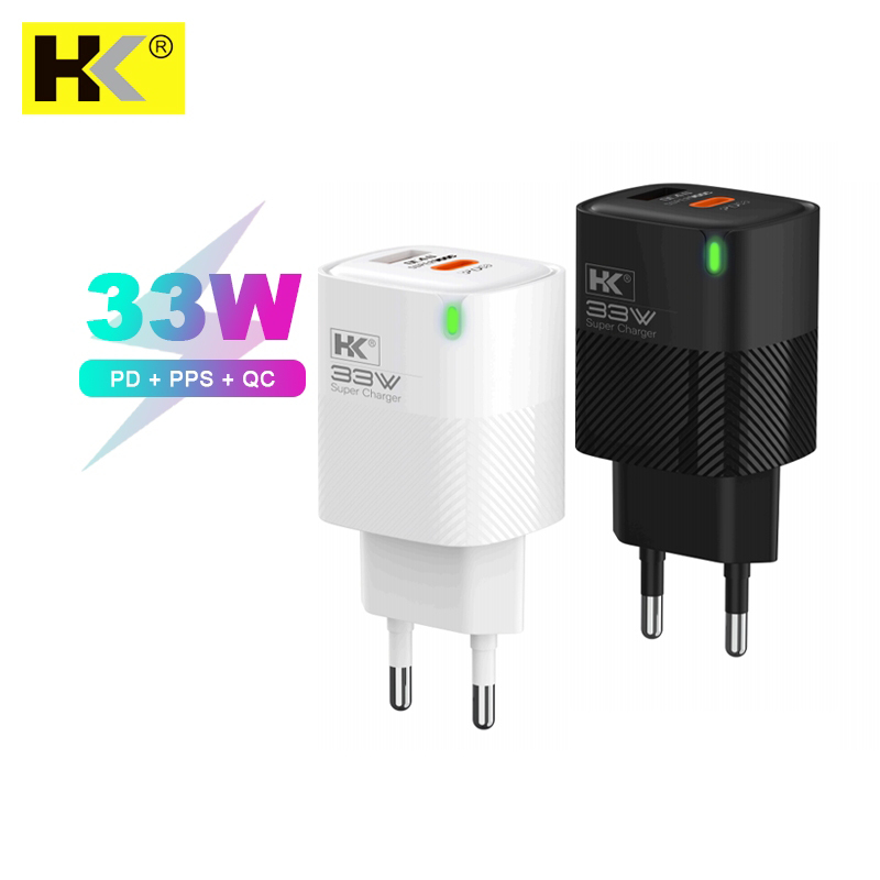 Original HK D058 Charger 33W Fast Charging PD + PPS + QC
