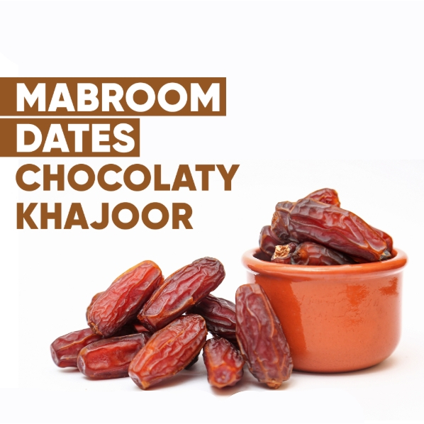 Kurma Cokelat Mabrum - Mabroom Dates / Khajor / Khajoor