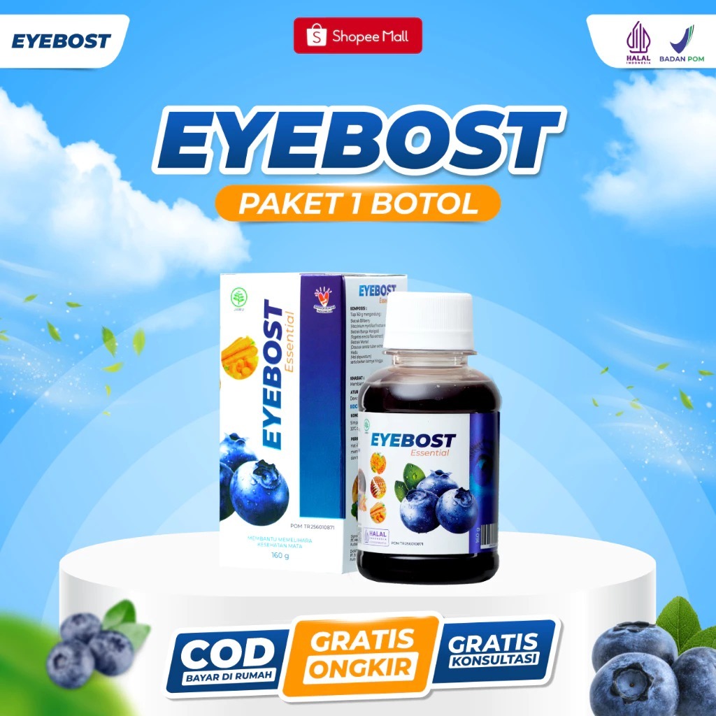 VITAMIN Eyeboost Vitamin Mata Madu Melindungi Mata Anti Radang Semua Usia